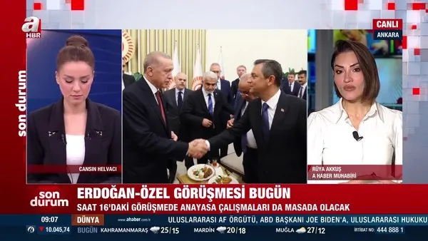 Başkan Erdoğan ve Özgür Özel görüşmesi bugün! İşte ele alınacak konular | Video