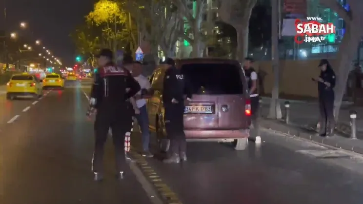 İstanbul'da huzur uygulaması: Araçlar didik didik arandı