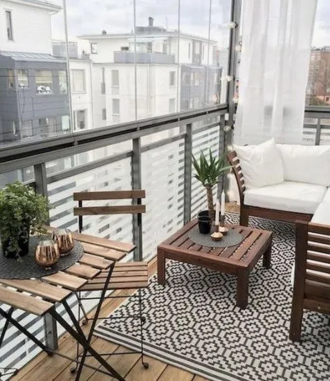 Küçük balkon dekorasyon fikirleri