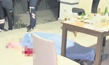 Alkollü mangal partisi kanlı bitti