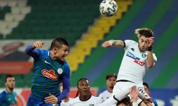 Rizespor 90+2’de 1 puanı kurtardı