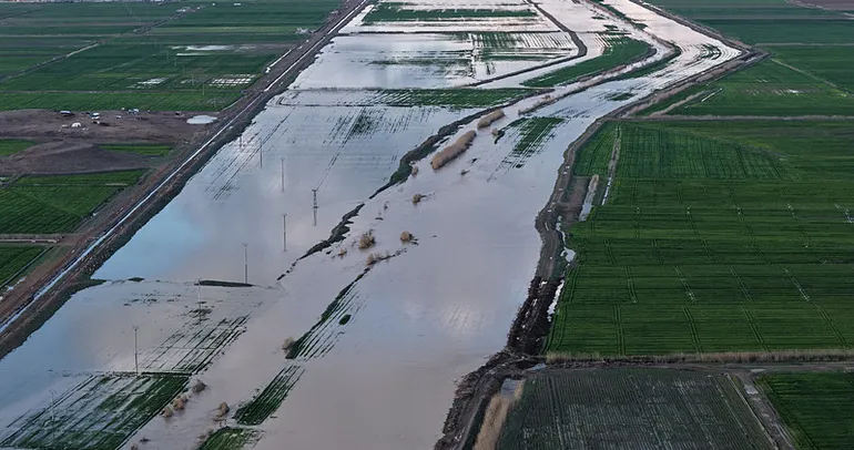 Suriye’de yaklaşık 700 evi su bastı