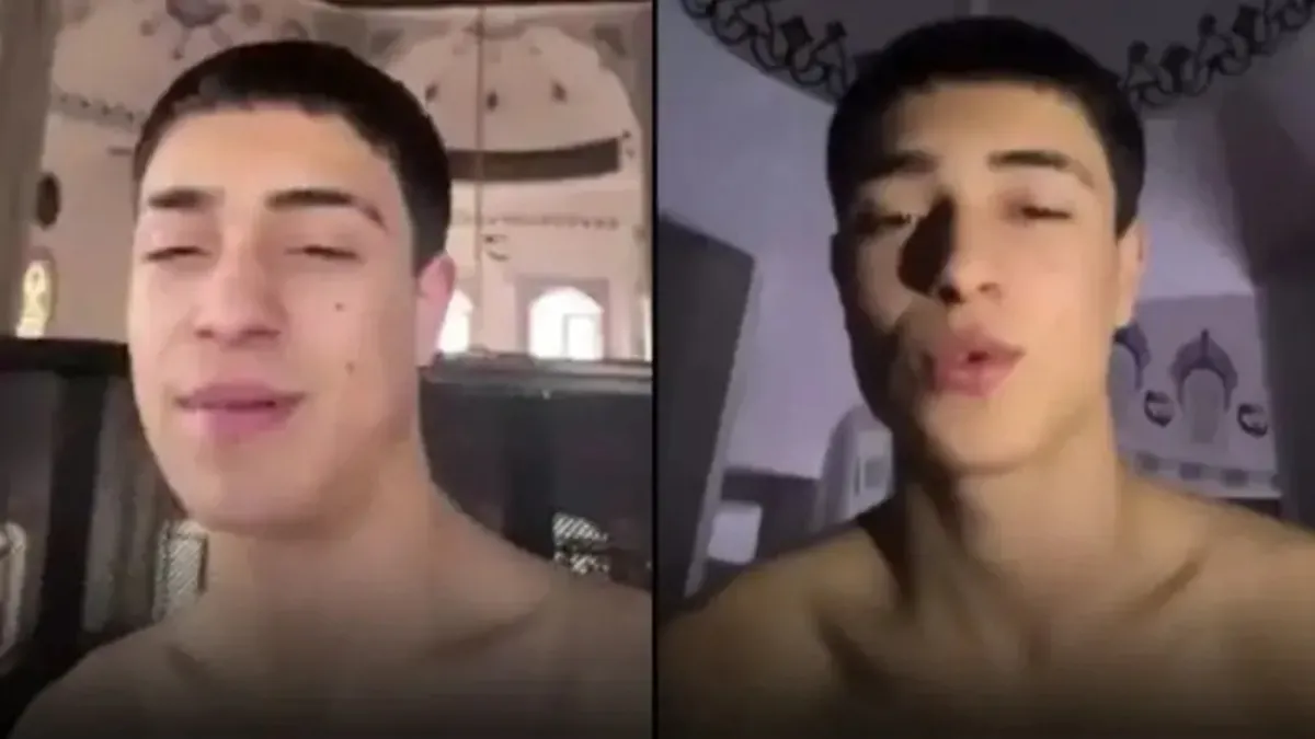 Cami içerisinde soyunup küfürlü TikTok videosu çeken şahıs yakalandı Cami içerisinde soyunup küfürlü TikTok videosu çeken şahıs yakalandı