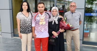 Down sendromlu milli sporcu Abdullah, madalyalarıyla Trabzon’u gururlandırdı #trabzon