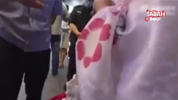 Çin'de Japon kimonosu giyen kadın gözaltına alındı | Video