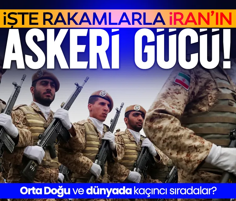 İşte rakamlarla İran’ın askeri gücü