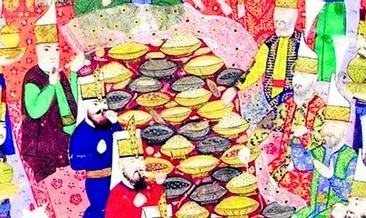 Savaş meydanında iftar sofrası