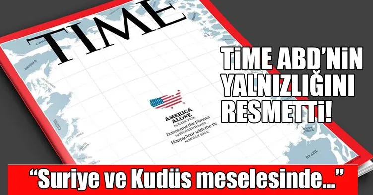 TIME dergisi ABD’nin geldiği son noktayı kapak yaptı