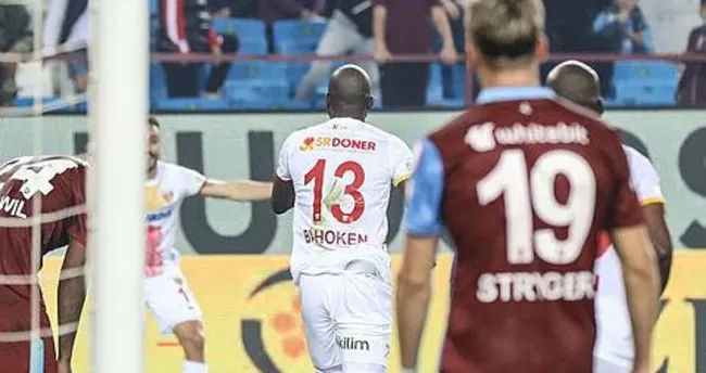 Stephane Bahoken ilk golünü attı Stephane Bahoken ilk golünü attı