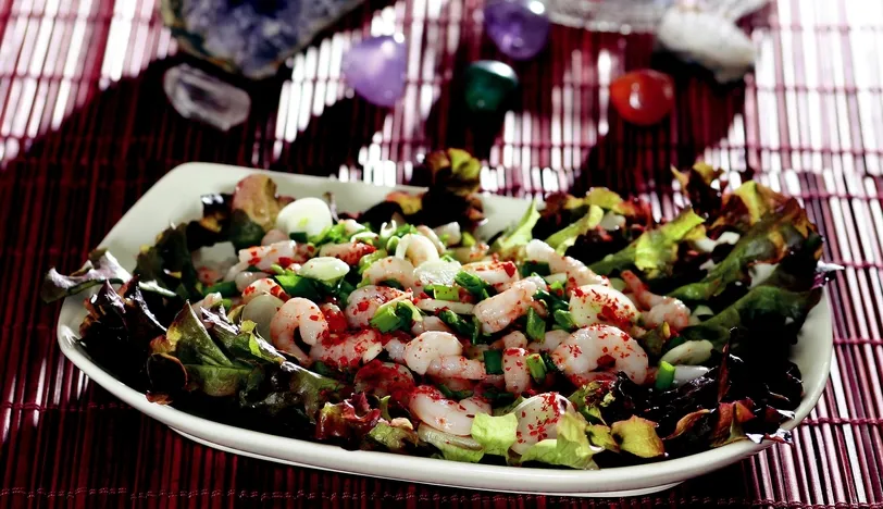 Tayland Usulü Karides Salatası
