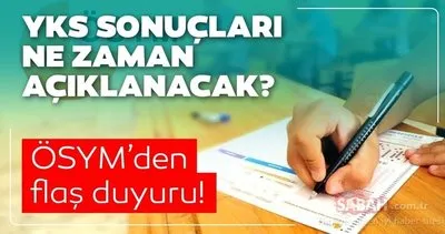 YKS SONUÇLARI AÇIKLANDI DUYURUSU BEKLENİYOR! ÖSYM ile TYT, AYT, YDT 2023 YKS sonuçları ne zaman açıklanacak? Üniversite sınav sonuçları sorgula