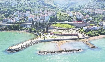 Ordu sahili nefes aldı