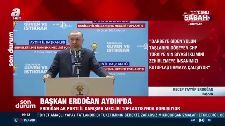 Başkan Erdoğan: Çanlar Bay Kemal ve yol arkadaşları için çoktan çalmaya başlamıştır | Video