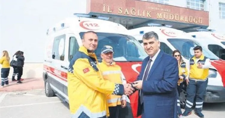 Ankara’ya 14 yeni ambulans