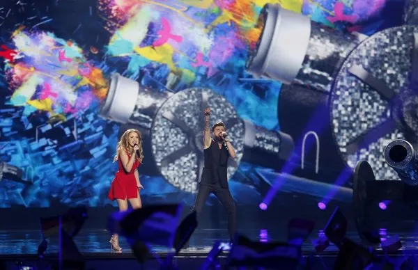 Eurovision 2017'den renkli kareler