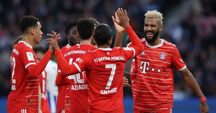 Bayern Münih, Hertha Berlin’i ilk yarıda geçti