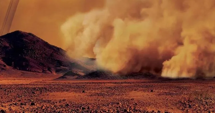 Titan’da kum fırtınaları ilk kez görüntülendi