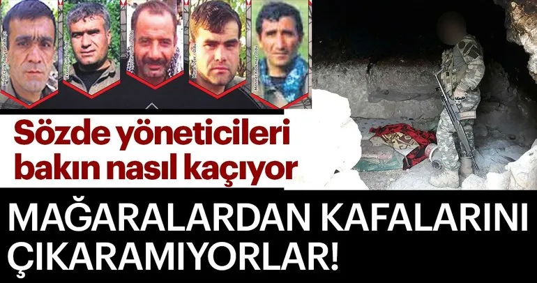 Son Dakika: PKK'lı teröristler SİHA korkusuyla yer altından çıkamıyorlar