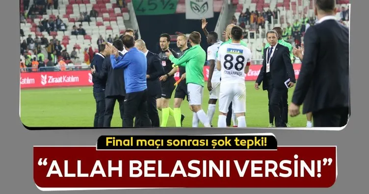 Akhisarspor - Galatasaray maçının hakemi Suat Arslanboğa’ya şok tepki!