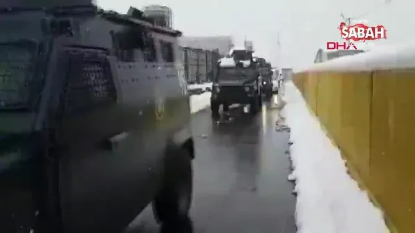 İstanbul Okmeydanı'nda giriş çıkışlar kapatıldı, polis geniş kapsamlı denetim başlattı | Video
