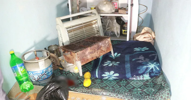 Isınmak için yaktığı mangal öldürdü