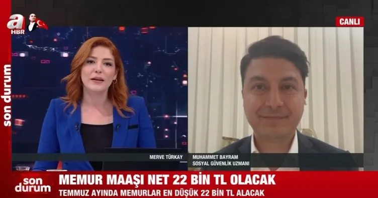 SON DAKİKA | Sosyal medyadaki iddialara canlı yayında yanıt: En düşük memur maaşı net 22 bin TL olacak