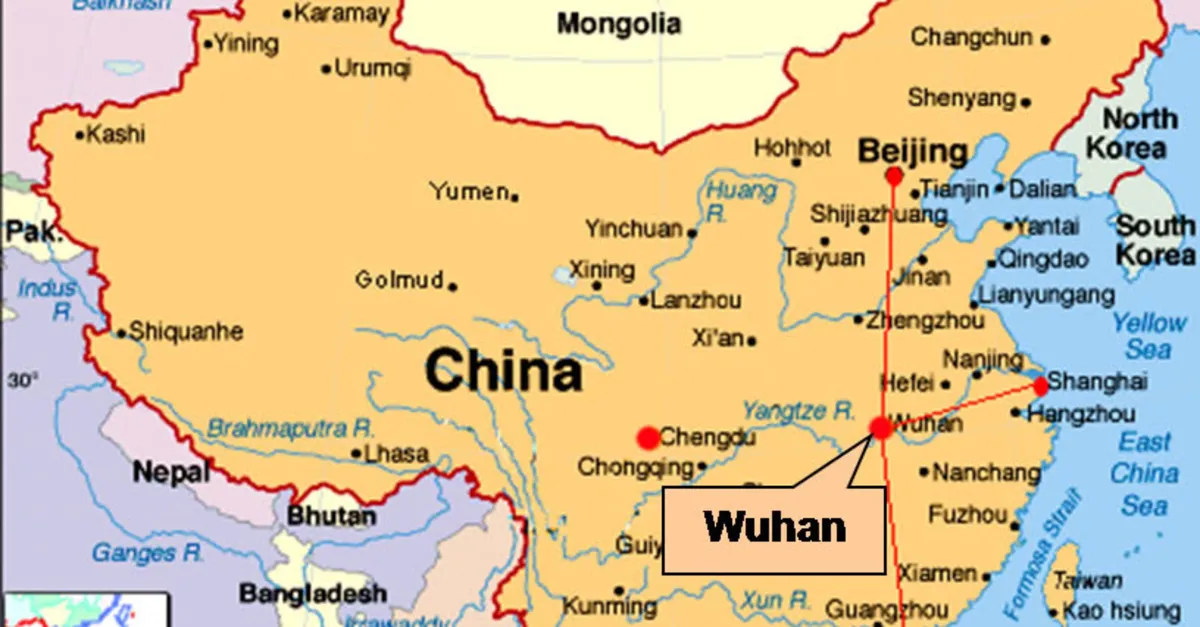 wuhan sehri nerede corona virusunun