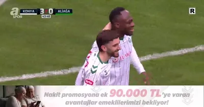 GOL | Tümosan Konyaspor 3-0 Aliağaspor