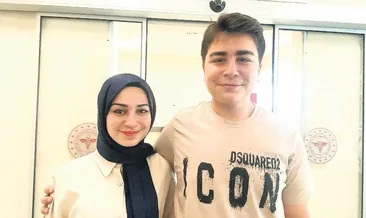 Kardeşi ablasına can oldu