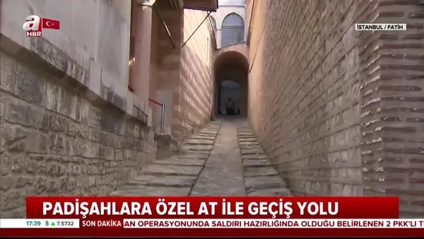 Osmanlı padişahlarının Topkapı Sarayı'ndaki gizli yolu ziyarete açıldı | Video