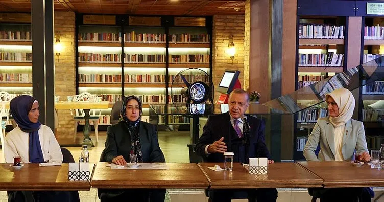 Başkan Erdoğan KADEM hizmet içi eğitim kampını ziyaret etti
