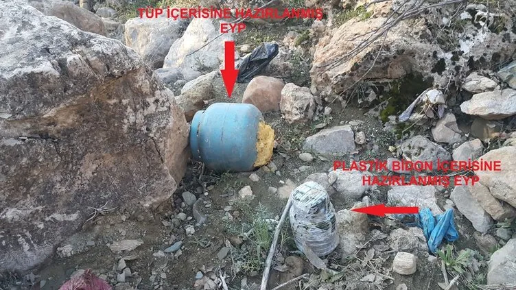 PKK’lıların yerleştirdiği bomba imha böyle edildi!