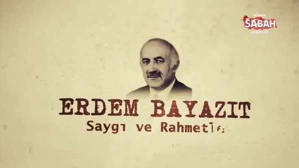 Cumhurbaşkanı Erdoğan'dan Erdem Bayazıt paylaşımı | Video