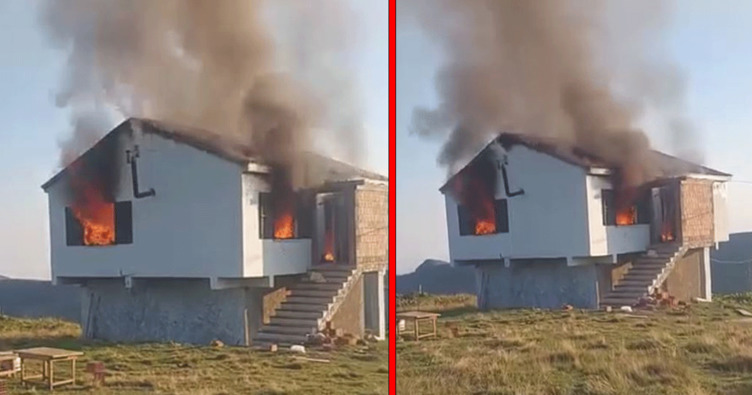 Trabzon’da yayla evinde yangın: 3 ölü!
