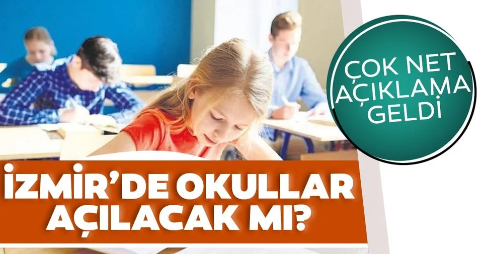 Son Dakika Depremin Vurdugu Izmir De Okullar Acilacak Mi Il Milli Egitim Muduru Nden Cok Net Aciklama Son Dakika Haberler