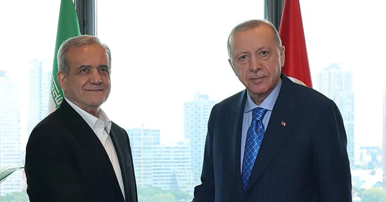 SON DAKİKA | Başkan Erdoğan, İran Cumhurbaşkanı ile görüştü! Huzur ve istikrar mesajı