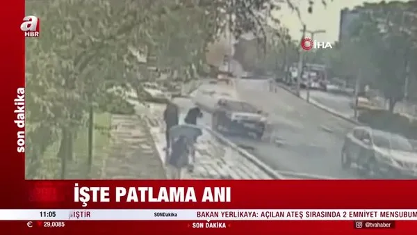 Ankara'da canlı bomba saldırısı! Patlama anı görüntüleri ortaya çıktı | Video