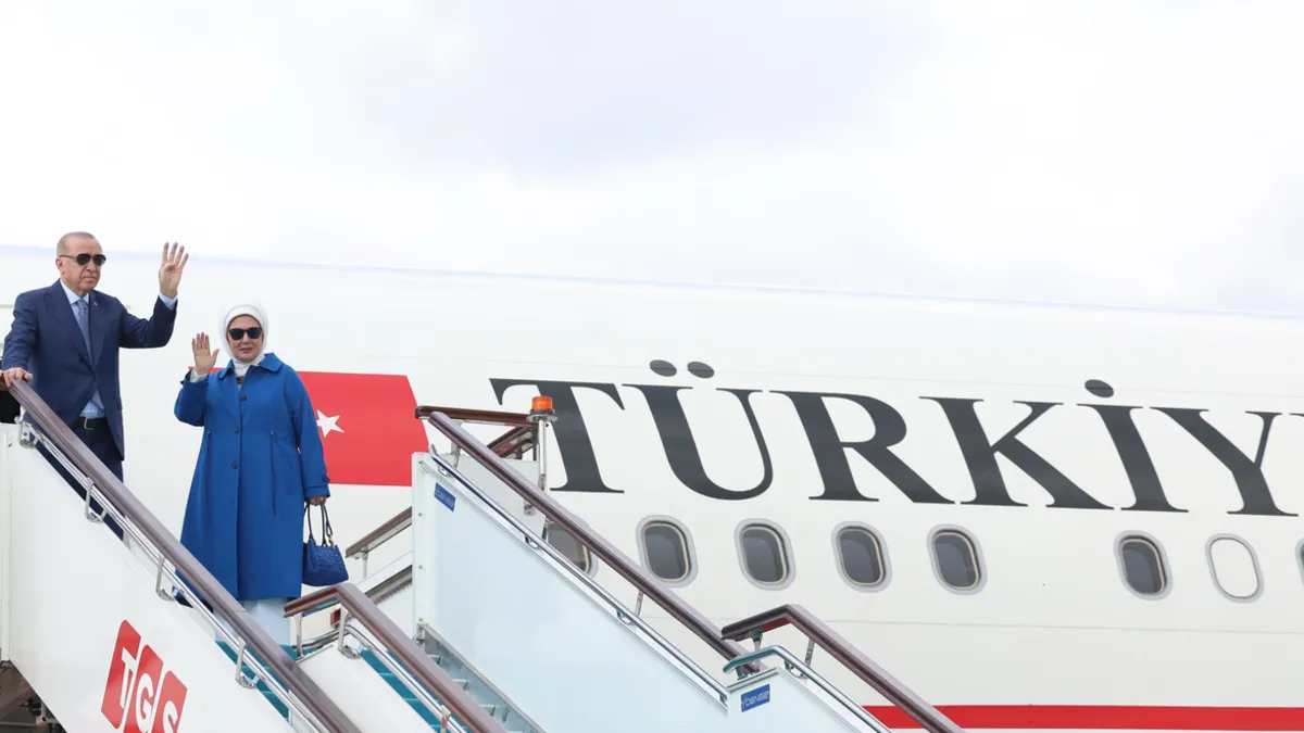 Başkan Recep Tayyip Erdoğan BM Zirvesi için ABD'ye hareket etti