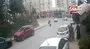 Başakşehir’de kuryenin ölümden döndüğü kaza kamerada | Video