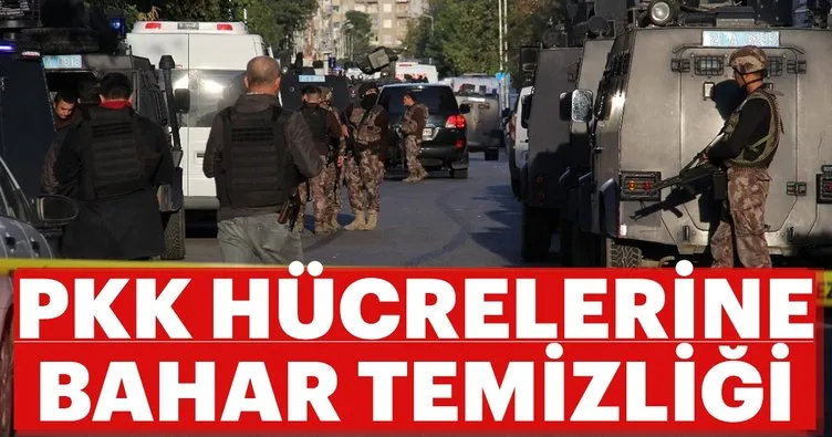 Ankara’da PKK hücrelerine bahar temizliği