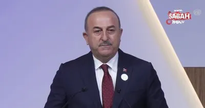 Bakan Çavuşoğlu: Türkiye insani yardımda en üst sıralarda yer alan ülkelerden biridir | Video