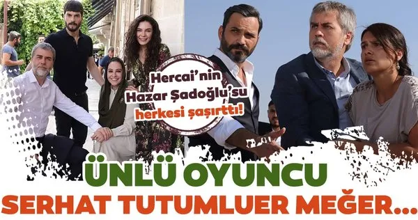 Hercai’nin Hazar Şadoğlu Serhat Tutumluer’in hangi ünlü oyuncuyla evli olduğunu biliyor musunuz? Duyanlar şoke oluyor!