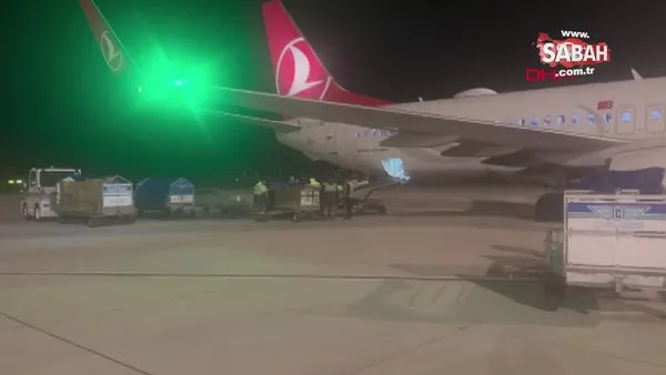 THY uçağı Hatay'a ilk uçuşunu gerçekleştirdi | Video
