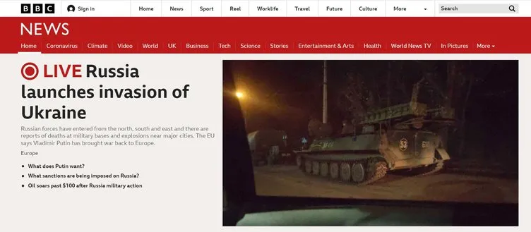 Dünya basını böyle gördü: Putin gece yarısı emri verdi!...