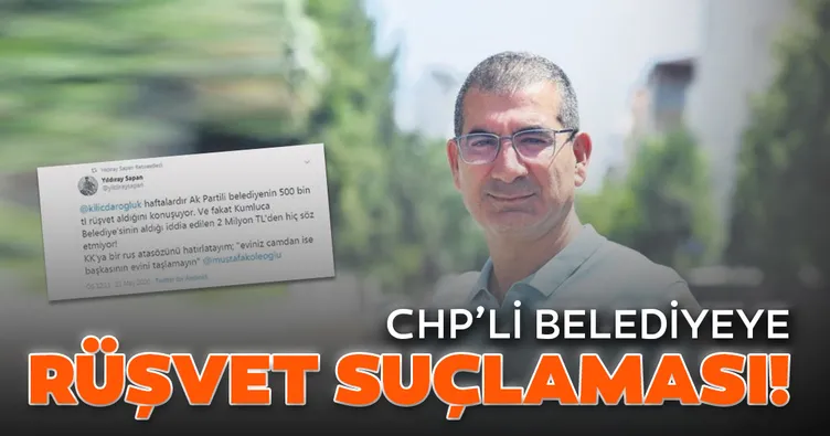 CHP’li belediyeye rüşvet suçlaması