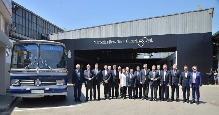 Mercedes-Benz Türk 50. yıldönümünü kutladı