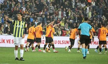 19 yaş altı derbisinde Galatasaray, Fenerbahçe’yi 2 golle geçti
