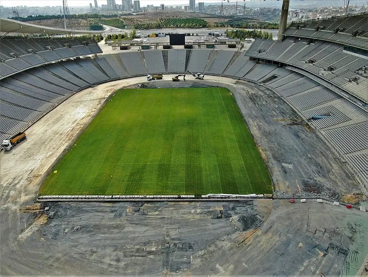 Atatürk Olimpiyat Stadı, Şampiyonlar Ligi finaline hazırlanıyor