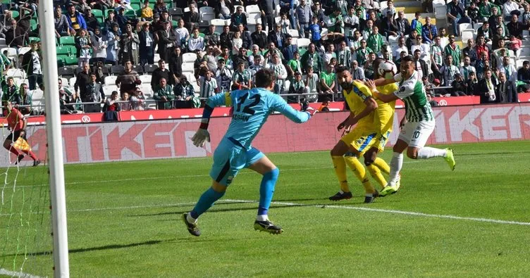 Konyaspor - Ankaragücü maçında seri sonu!