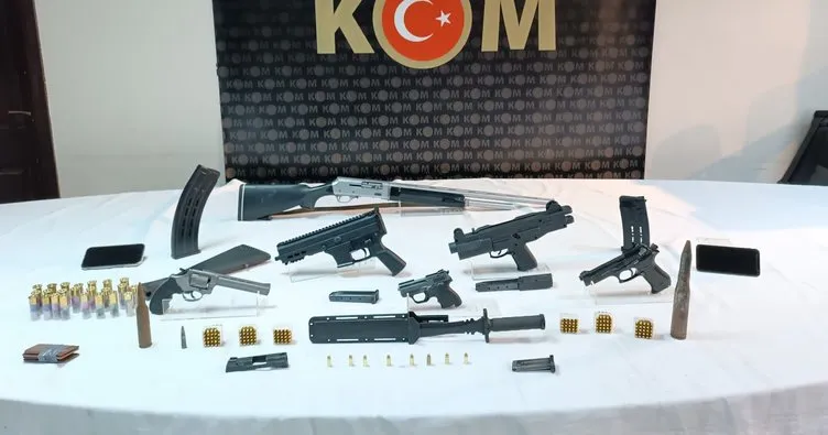 Organize polisinden yasa dışı silah ticareti operasyonu